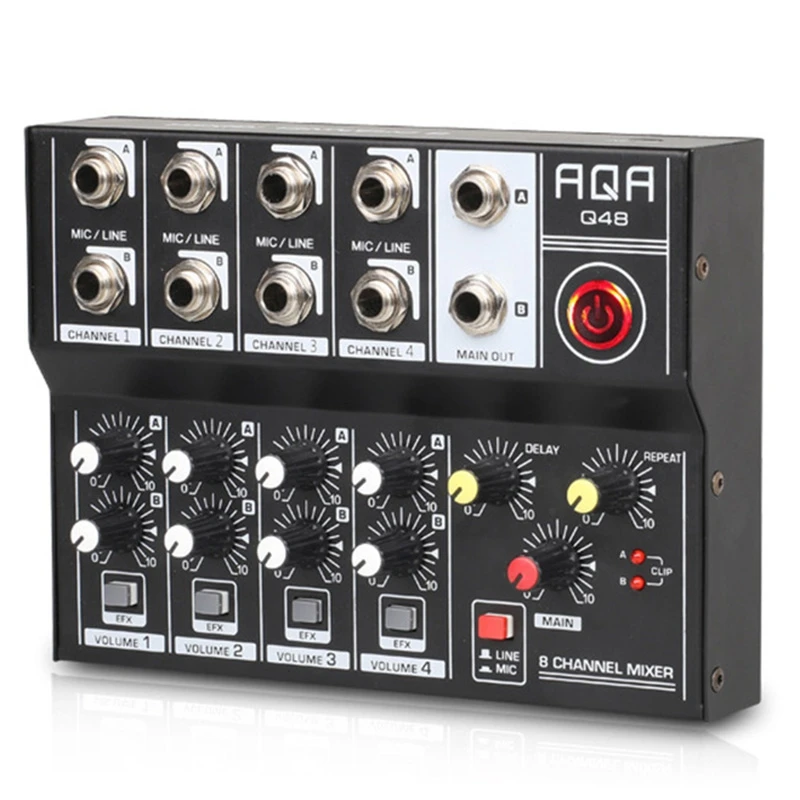 Audio Mixer Professional 8 Cha - Graded Card Display review and price