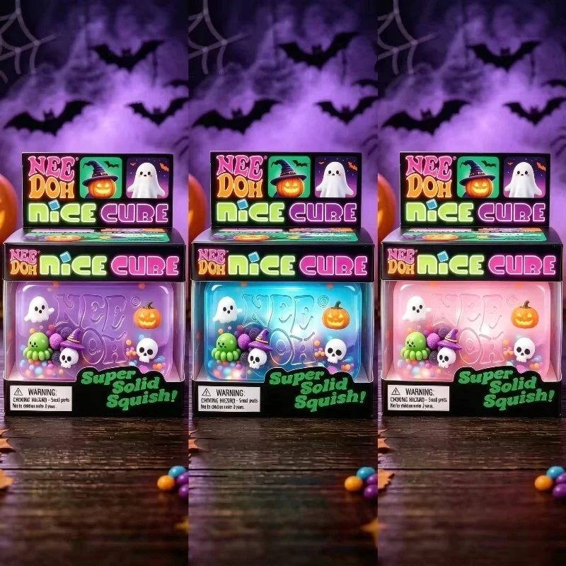 Halloween & Christmas NeeDoh G - Fidget Cube Original review and price
