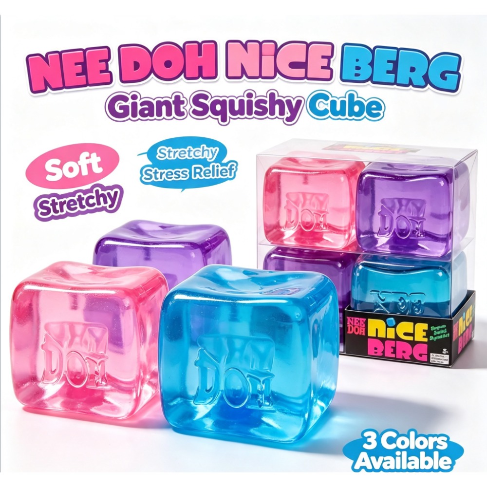 Schylling Nee Doh Jellyfish &  - Fidget Cube Original review and price